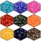 4500 Pcs SS12 3mm AB Flatback Rhinestones for Nails Art Crafts Glitter Round Shine Gems Crystals DIY Clothes Shoes (Black-Bottom Purple Red AB